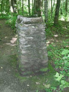 Water fountain built by the Civilian Consertation Corps, Great Smoky Mountains National Park
