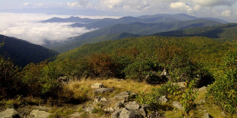 View south from Rocky Top by Billy Jones