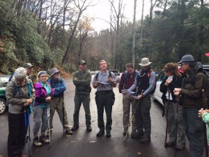 Chimney Tops Trail briefing