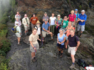 FOTS hikers at Charlies Bunion