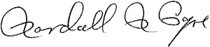 Pope signature
