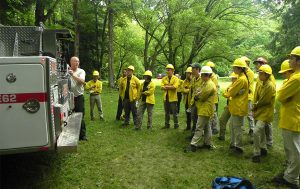 Wildland fire fighting equipment