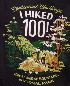GSMNP Hike 100 Challenge T-shirt 