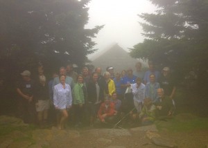 FOTS group at Mt. LeConte, July 2015