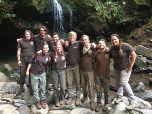 ACE crew for Trillium Gap restoration 2019