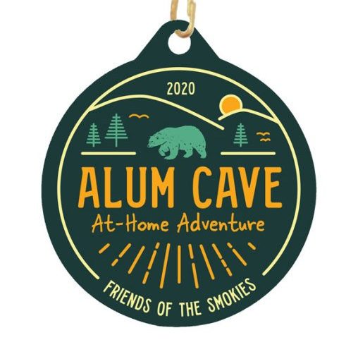 Alum Cave At-Home Adventure medal
