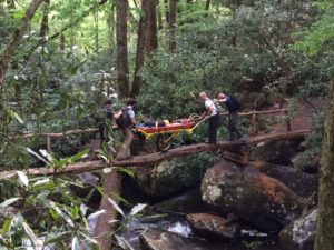 GSMNP SAR on Ramsey Cascades Trail