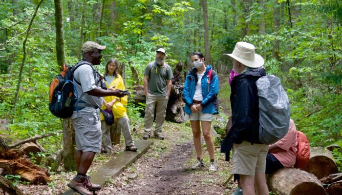 Cassius Cash leads Smokies Hikes for Healing