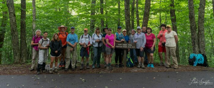 FOTS Classic Hike of the Smokies group photo July 2021