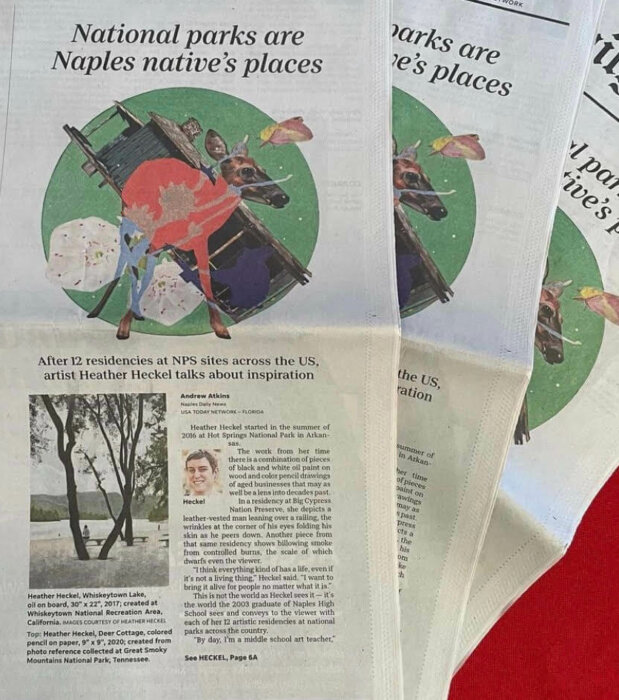 Heather Heckel featured in Naples Daily News