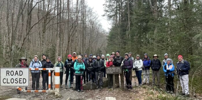 Jakes Creek Trail hikers