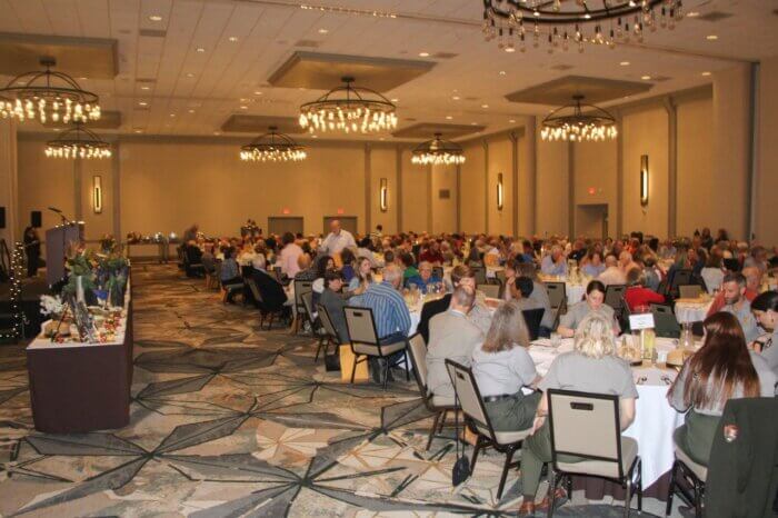 GSMNP Volunteer Recognition Banquet at Park Vista Hotel, April 2023