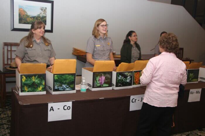 GSMNP Rangers Jackie Duhon, Jessie Snow and Jeanine Ferrence