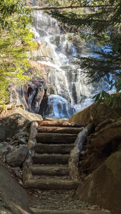 locust steps at Ramsey Cascades