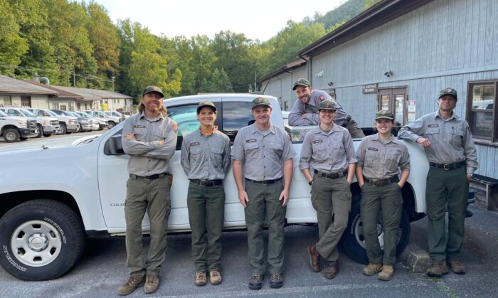 Members of GSMNP Trails Forever Crew for 2024